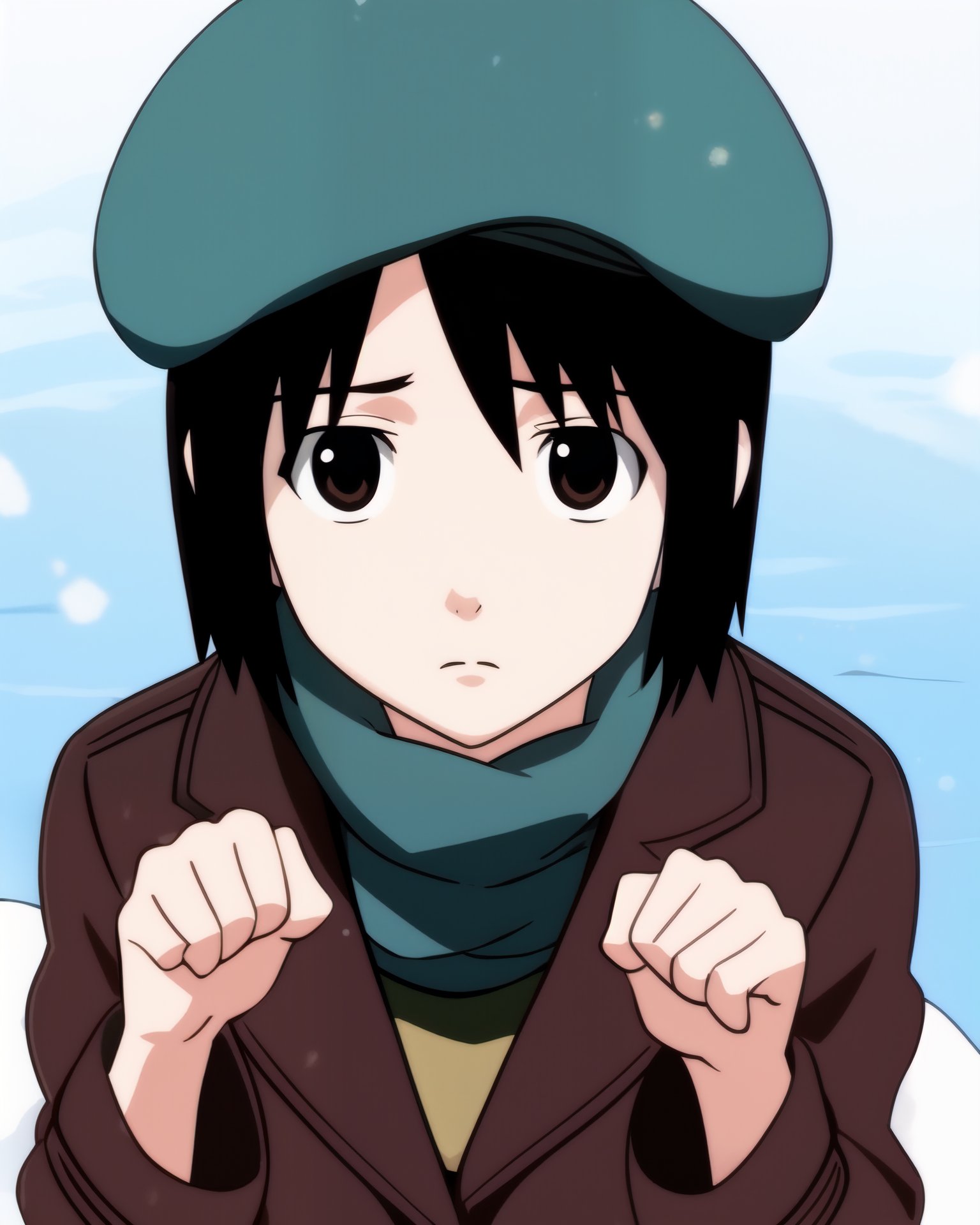 00955-2753685833-_lora_nhk_misaki_lora_0_0.9_, nakahara misaki, 1girl, solo, short hair, black hair, brown eyes, black eyes _lora_nhk_misaki_lora.jpg